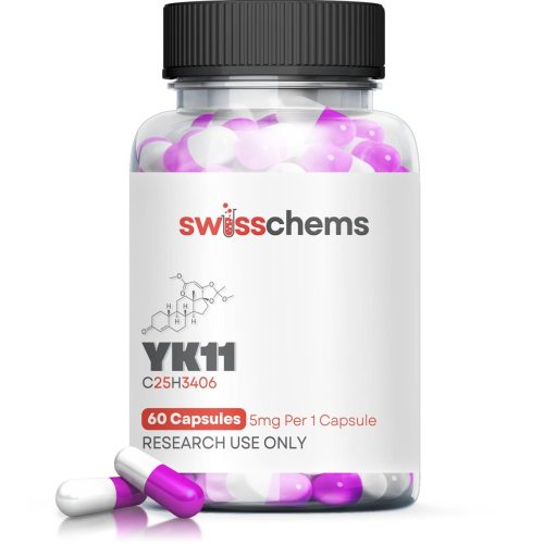 "YK-11 5mg Capsules – 60 Capsules | Enhance Muscle Growth, Strength, and Performance"
