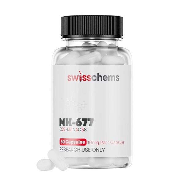 "MK-677 Ibutamoren 10mg Capsules - 60 Capsules | Boost Growth Hormone | Enhance Muscle Growth & Recovery