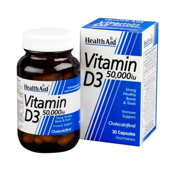 Health Aid Vitamin D3 50000 IU in Pakistsn