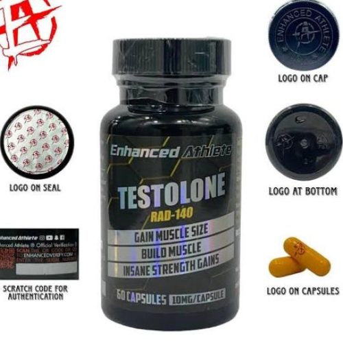 Testolone Rad 140 10mg 60 Capsules Enhanced athlete