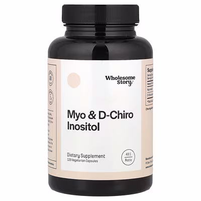 Wholesome Story Myo & D-chiro Inositol 120 Vegetarian Capsules in Pakistan