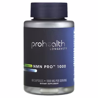 Prohealth Longevity Nmn Pro 1000, 60 Capsules 500 Mg Per Capsule in Pakistan