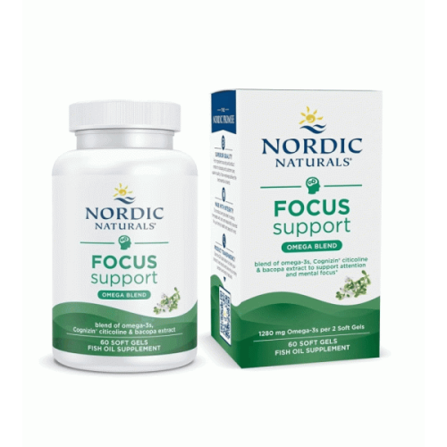Nordic Naturals Focus Support Omega Blend 60 Soft Gels in Pakistan