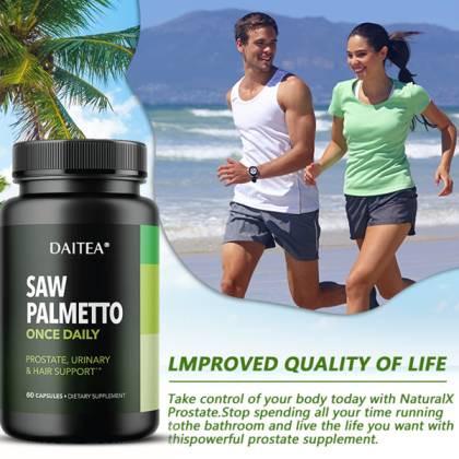 Daitea Saw Palmetto Mens Health Prostate Supplement 1235 mg - Extra Strength Prostate in Pakistan